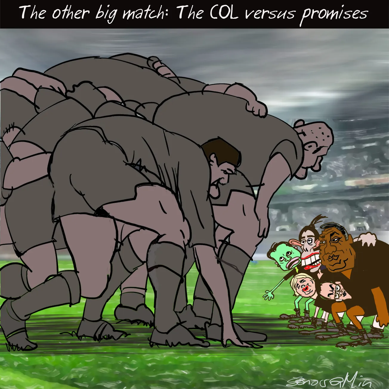 Cartoon of the Day by SonovaMin