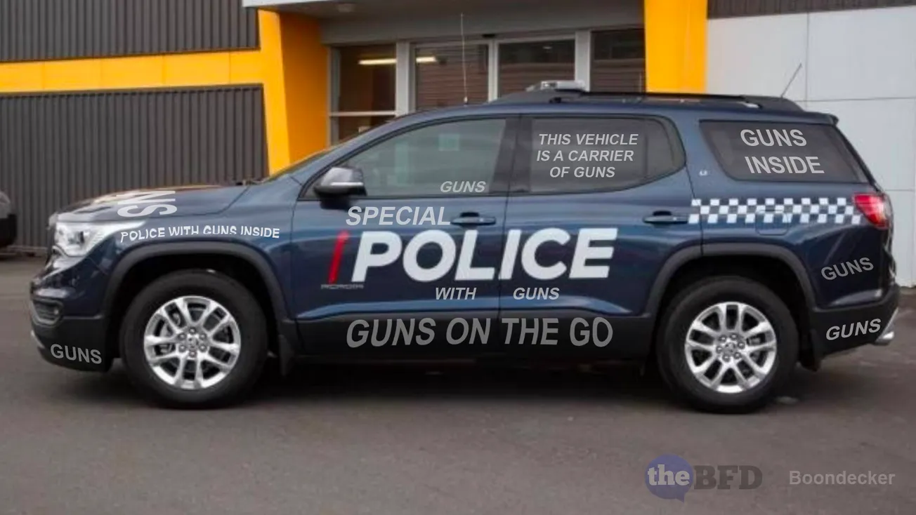 Interesting Random Encounters With Police Firearms Staff