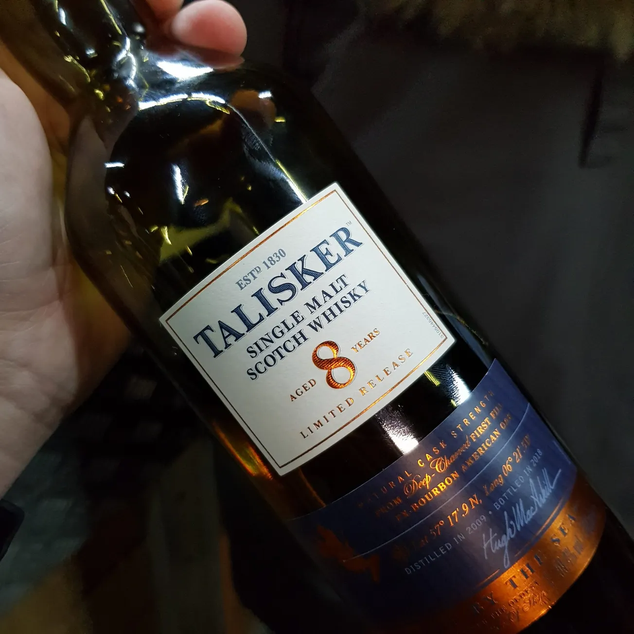 Talisker 8yr 59.4% 2018 Diageo Special Release OB