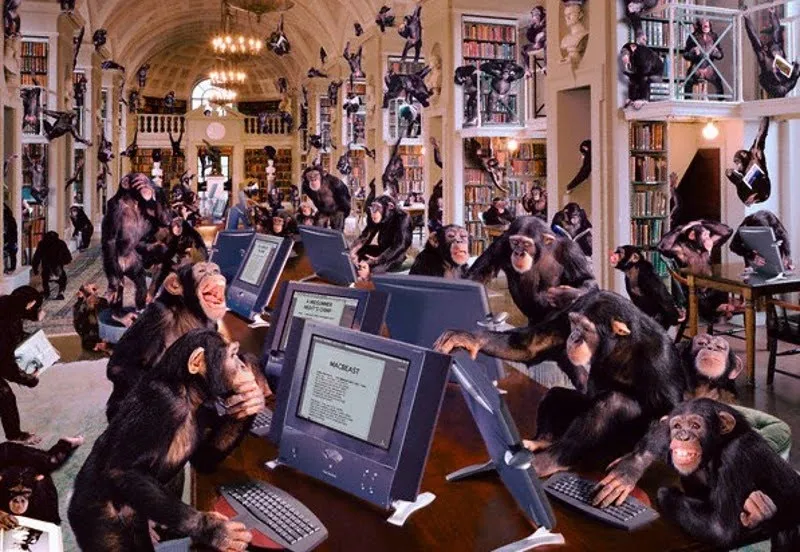 Chimpanzees in Control of the Keyboards at RNZ and Stuff