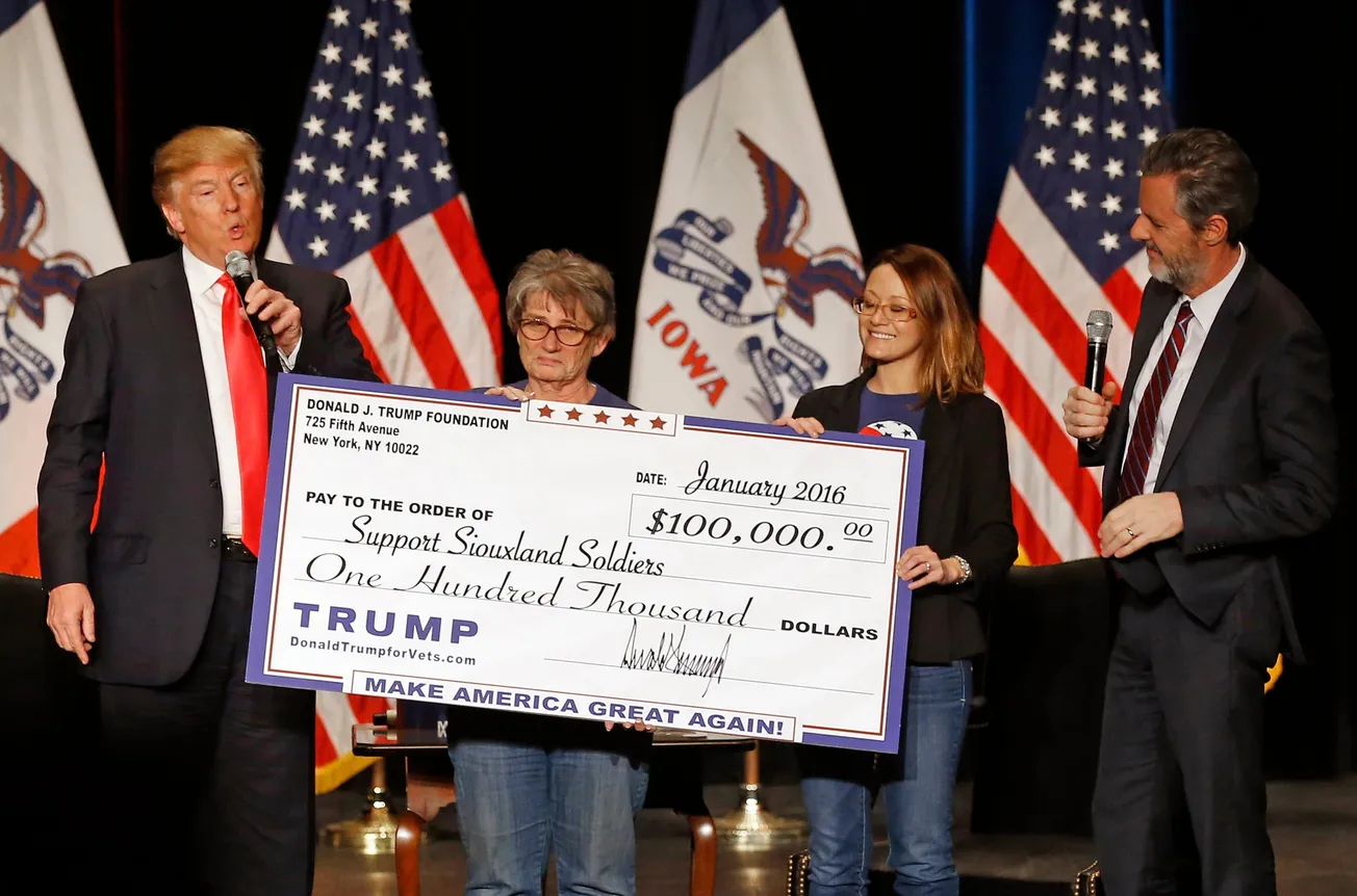 Trump ADMITS Misappropriating $2M Earmarked for Veterans
