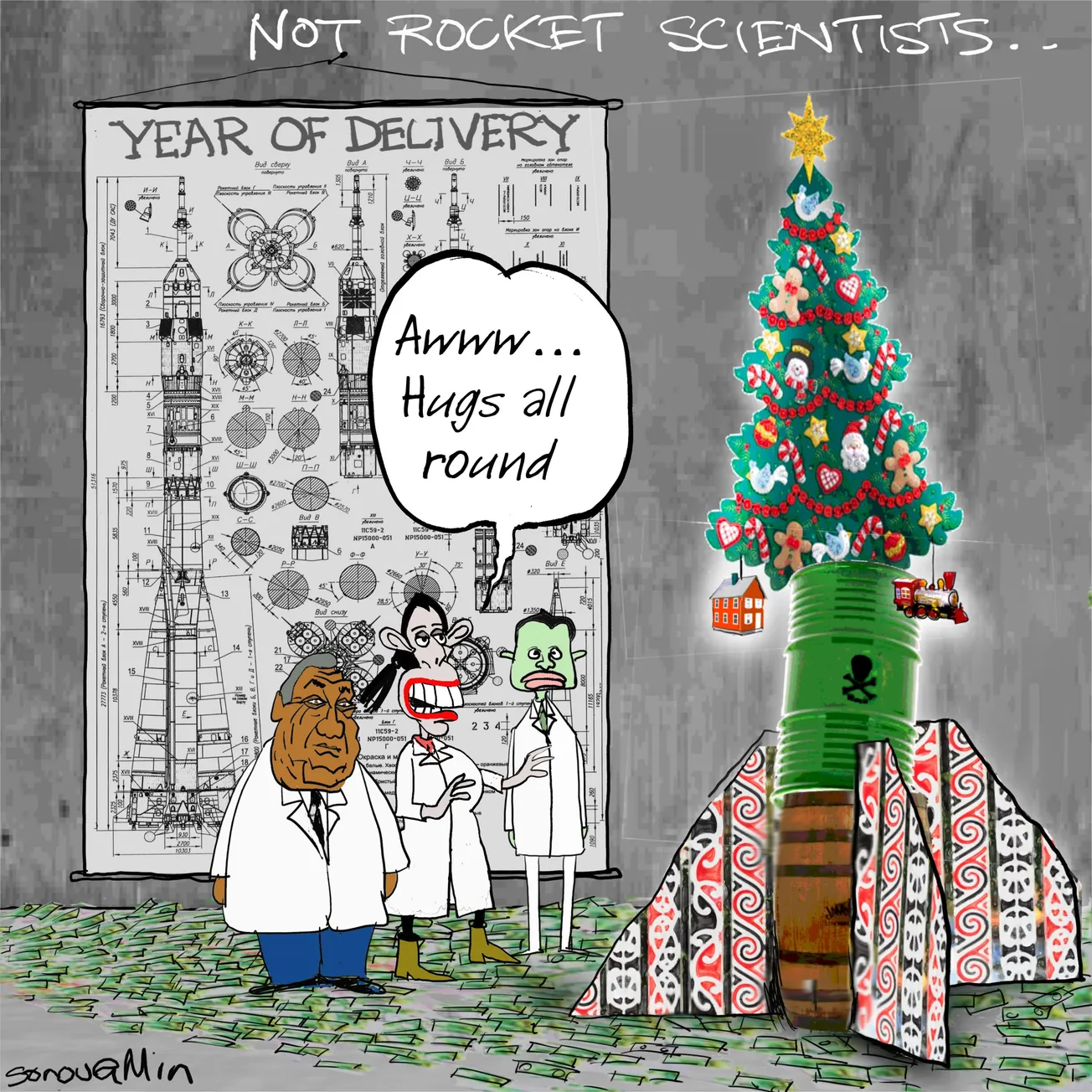 Cartoon of the Day by SonovaMin