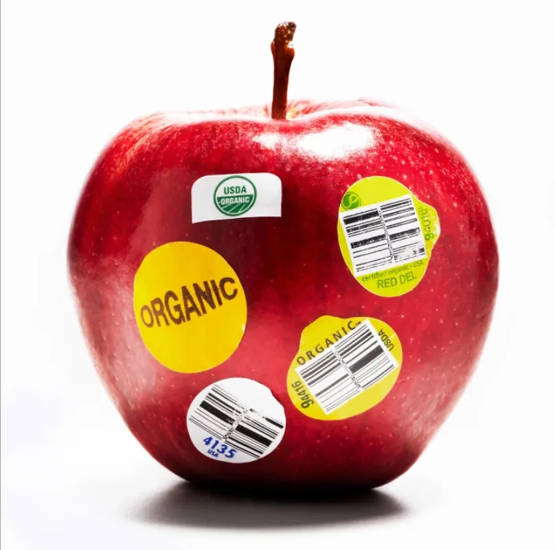 NZ Bans tiny Fruit stickers MEANWHILE in India…