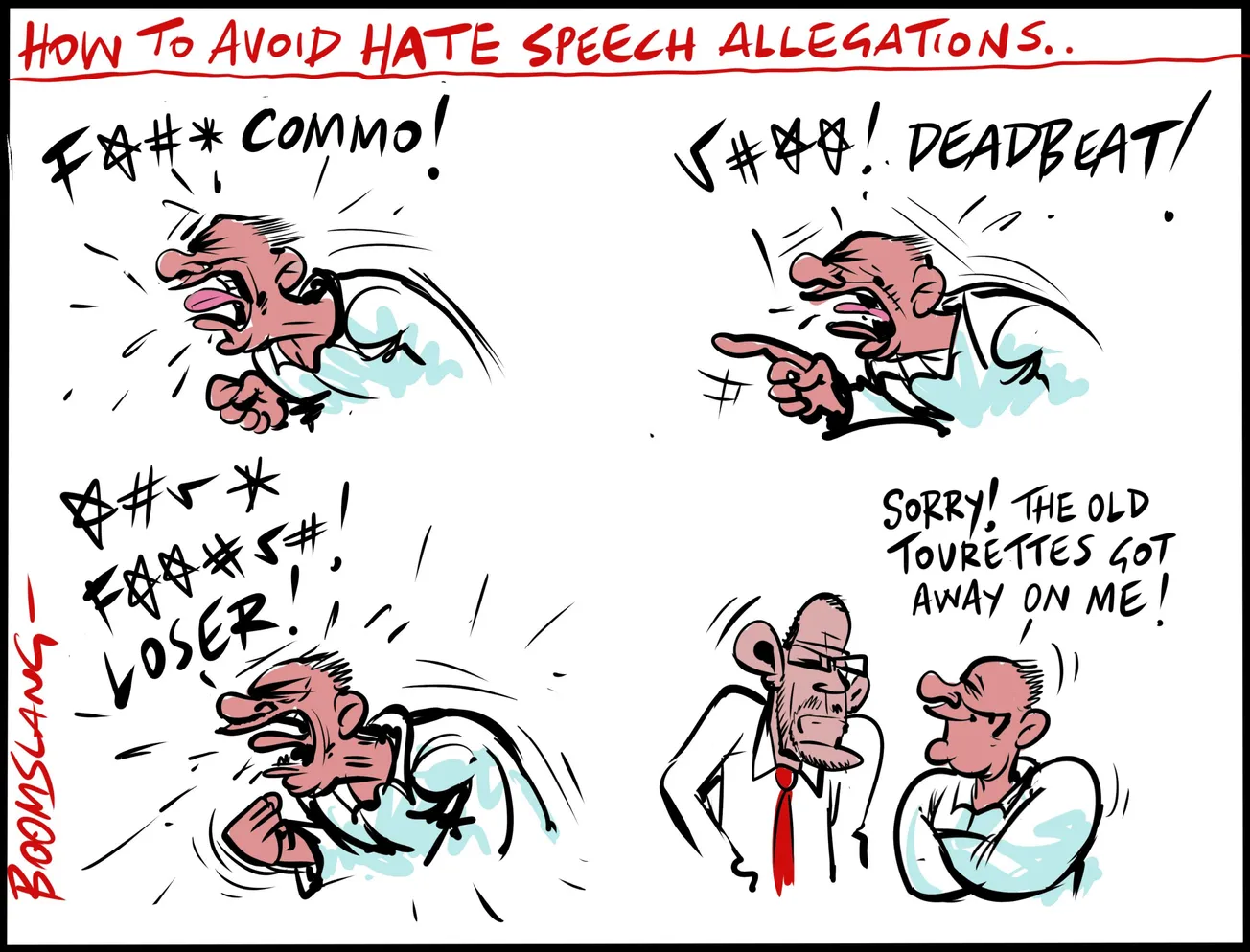 The BFD Cartoon of the Day by BoomSlang