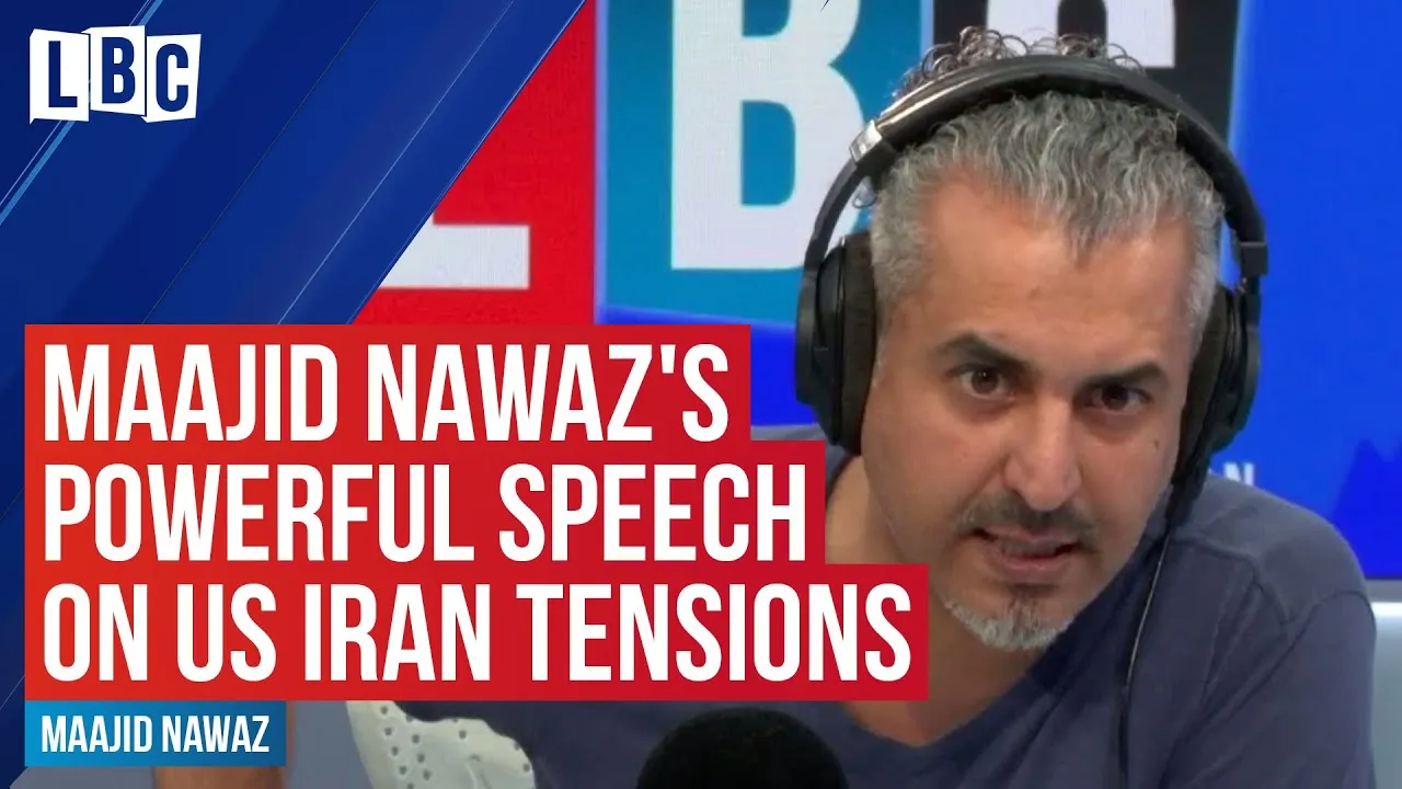The BFD Video: Maajid Nawaz’s Incredibly Powerful Speech on US Iran Tensions