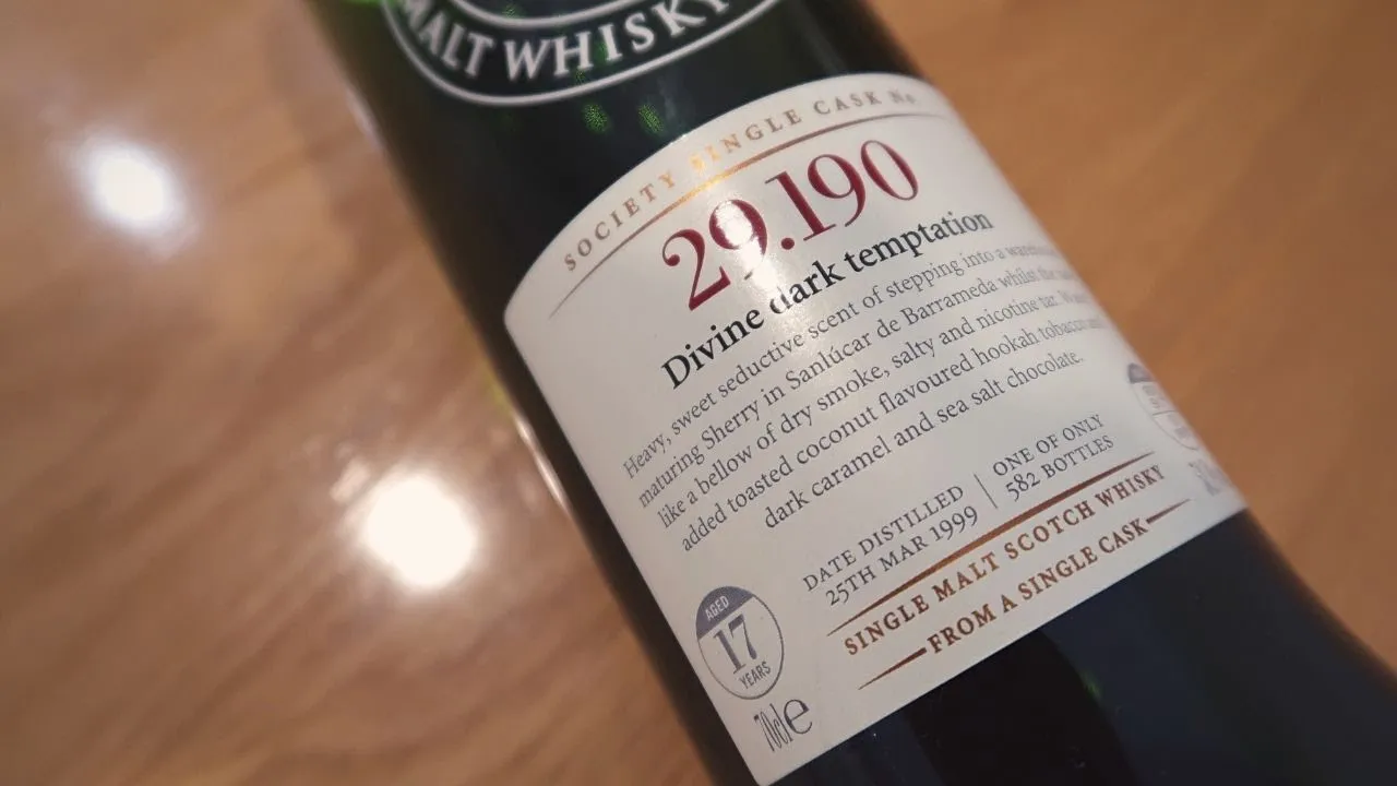 SMWS 29.190 – 17yo Laphroaig