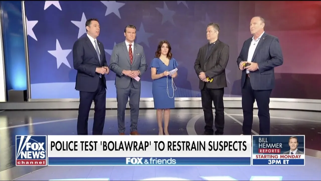 Tech Thursday: Police Test New Technology ‘BolaWrap’ to Restrain Suspects