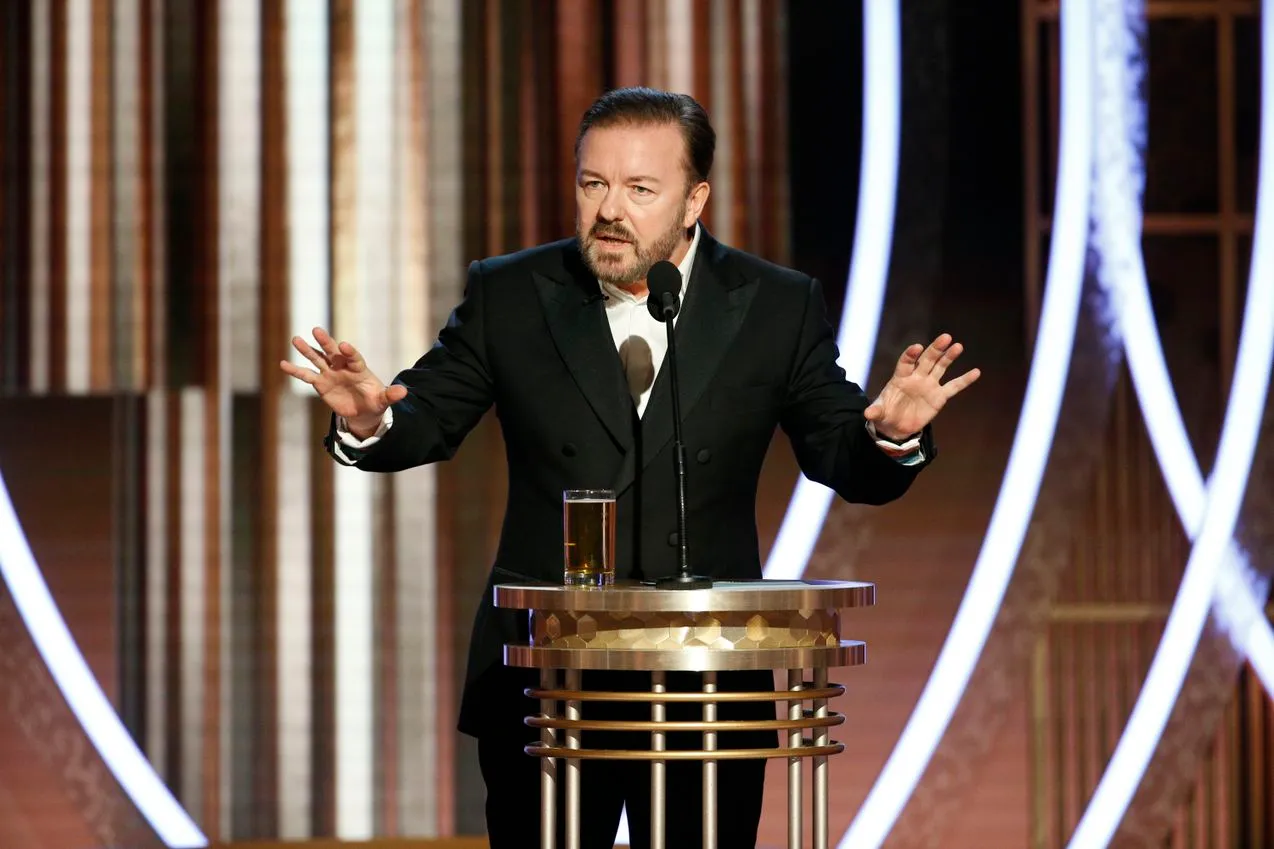 I Doubt Ricky Gervais Will Be Invited Back after LASHING the Luvvies at the Golden Globes