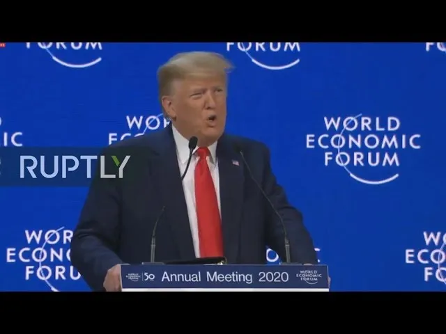 The BFD Video: Trump Gives Special Address at WEF 2020 in Davos