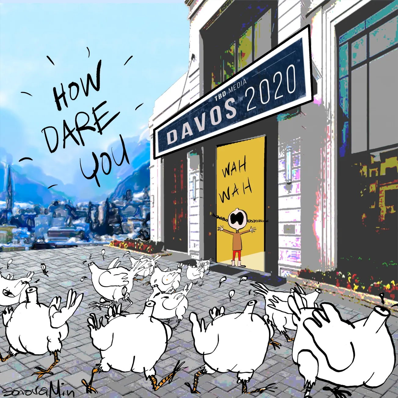 The BFD Cartoon of the Day by SonovaMin