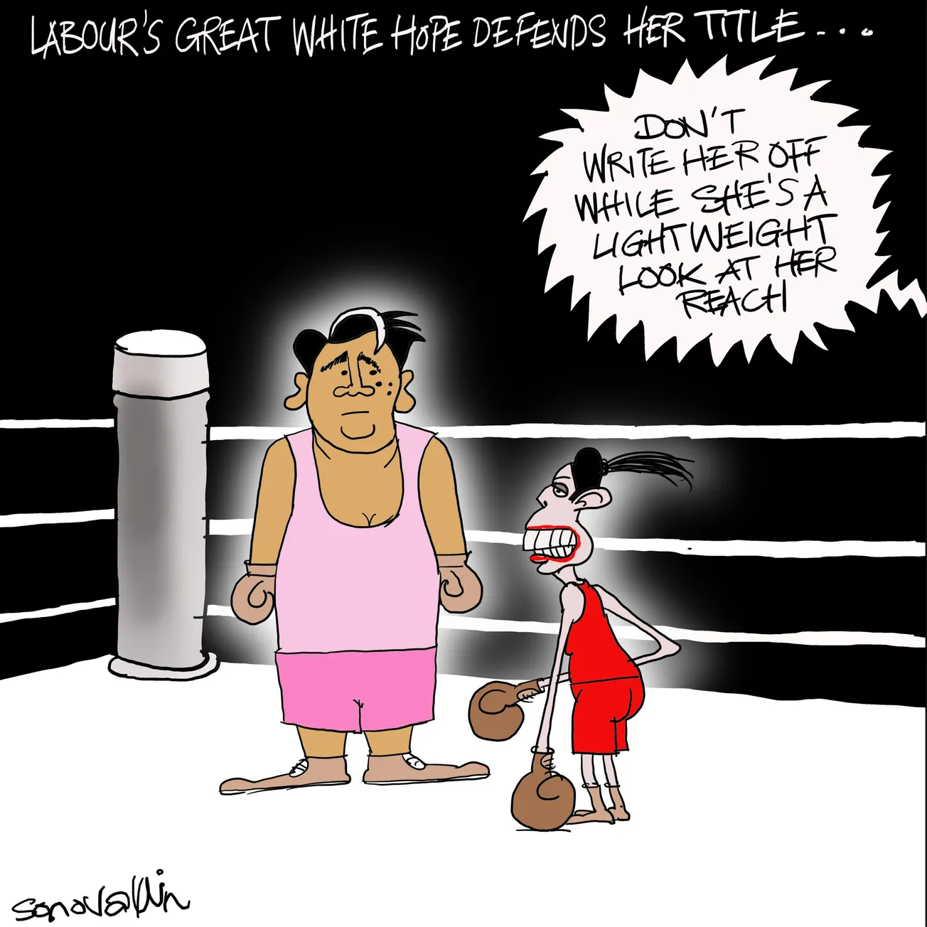 The BFD Cartoon of the Day by SonovaMin