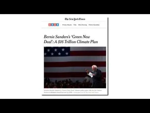 The BFD  Video: Bernie’s $16 Trillion Plan