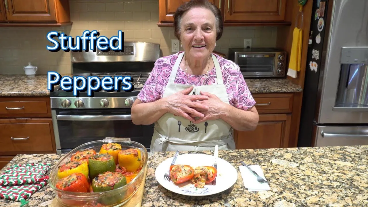 Taste Tuesday: Italian Grandma Makes Stuffed Peppers