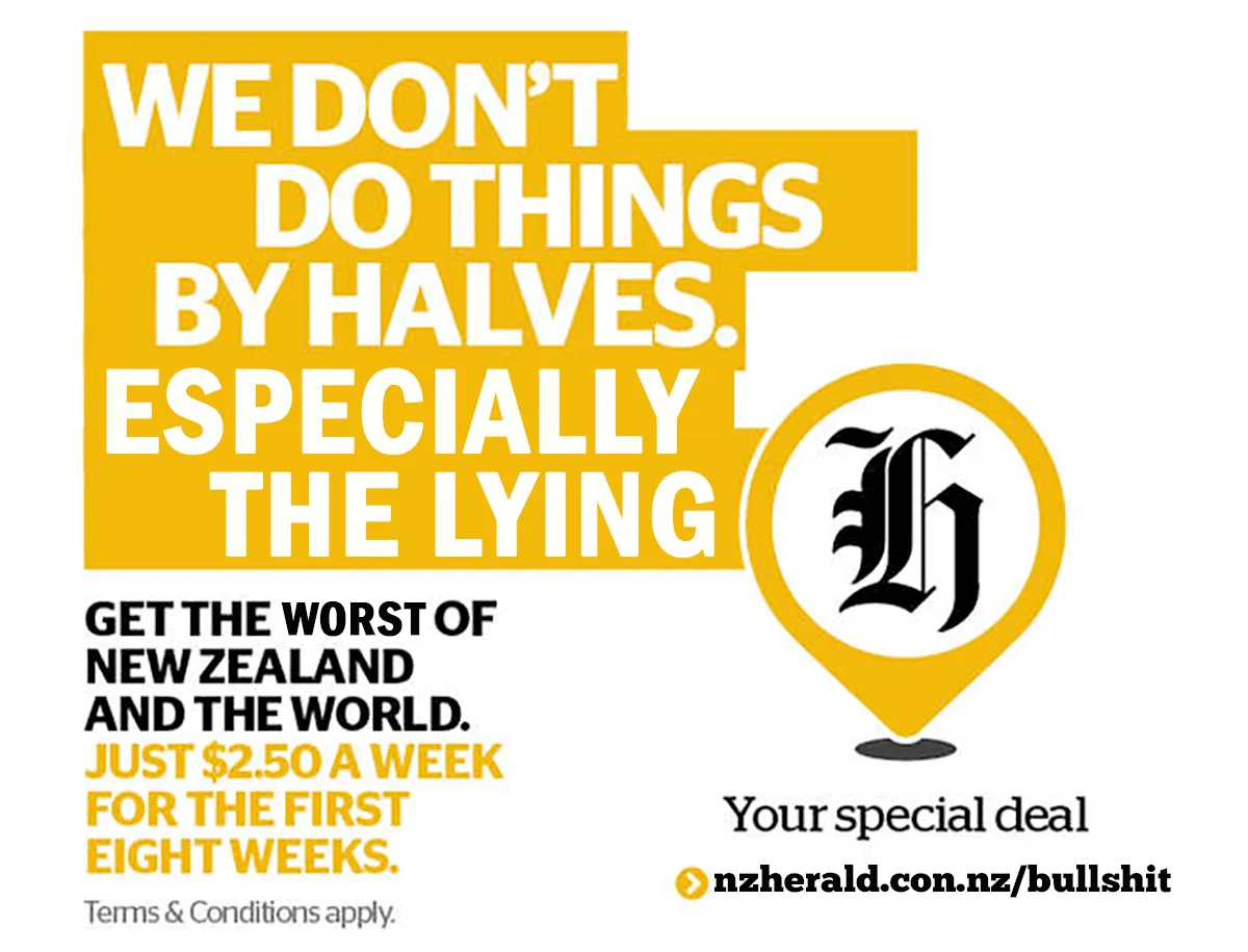 NZ Herald Busted for Lying, AGAIN