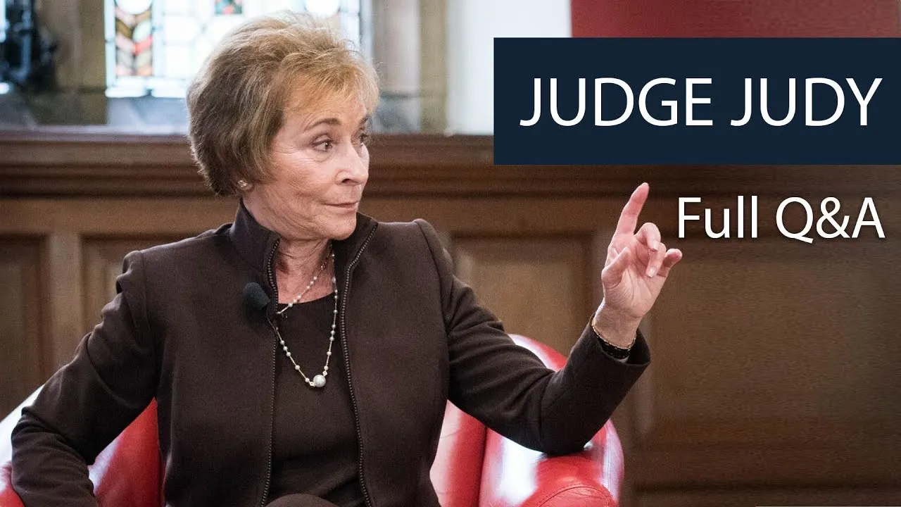 The BFD Video: Judge Judy | Full Q&A | Oxford Union