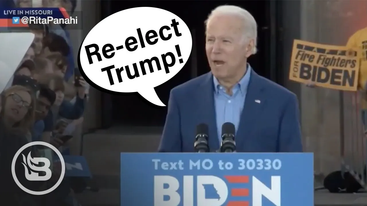 The BFD Video: Joe Biden Accidentally Endorses Trump