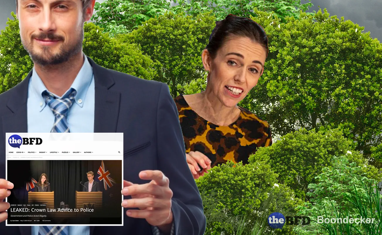 Camo Ardern: Time to Run & Hide