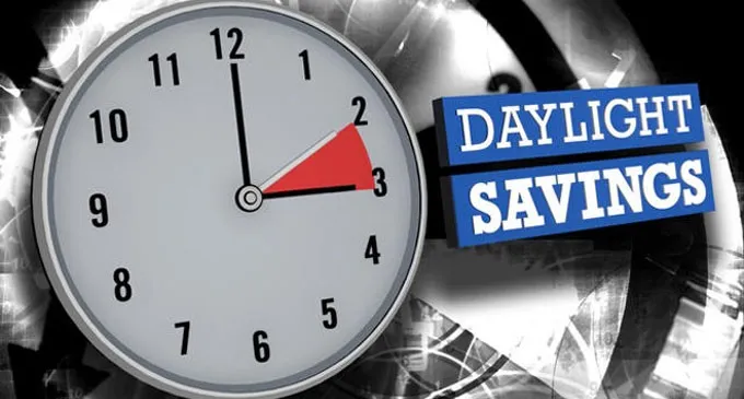 Daylight Saving Ends Tonight