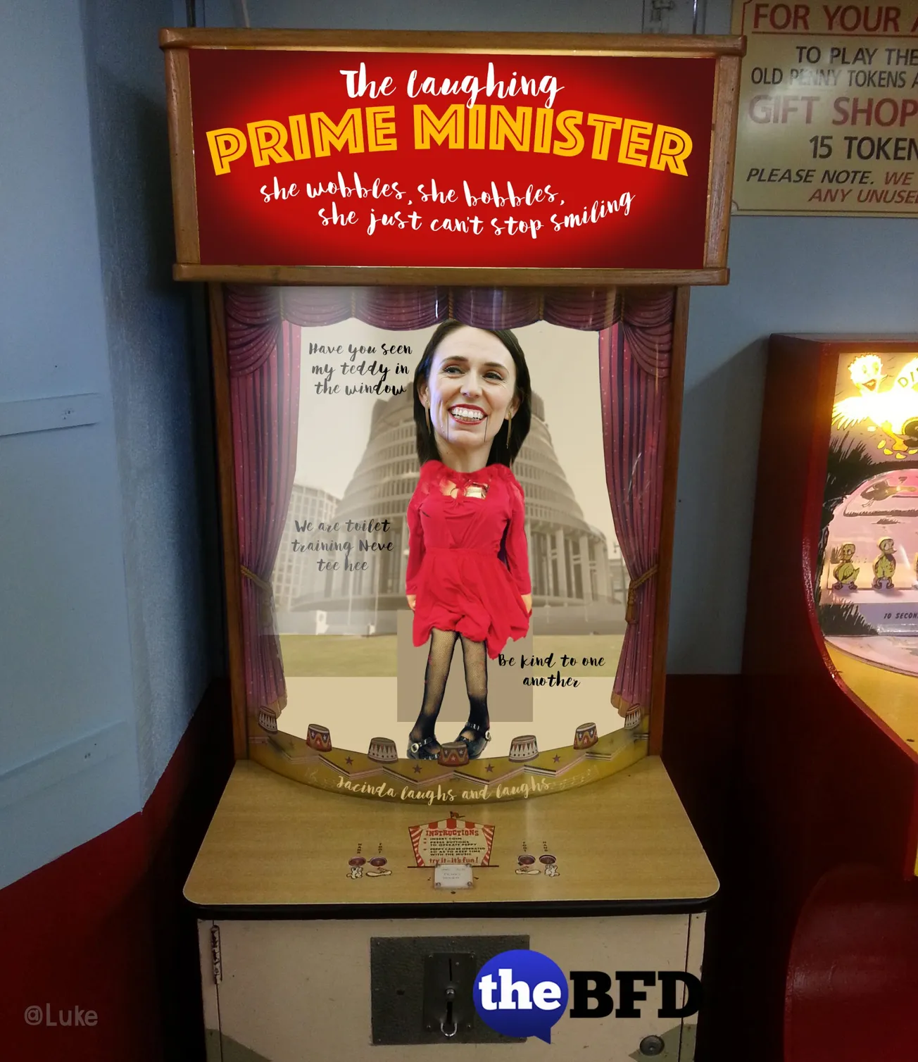 Ardern’s ‘Chariddy of Silence’…