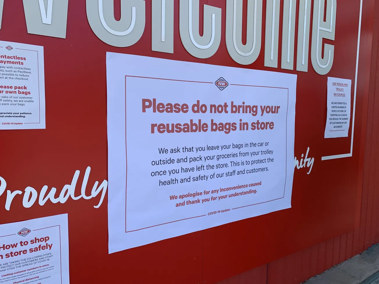 Reusable Supermarket Bags Go the Way of Plastic Ones