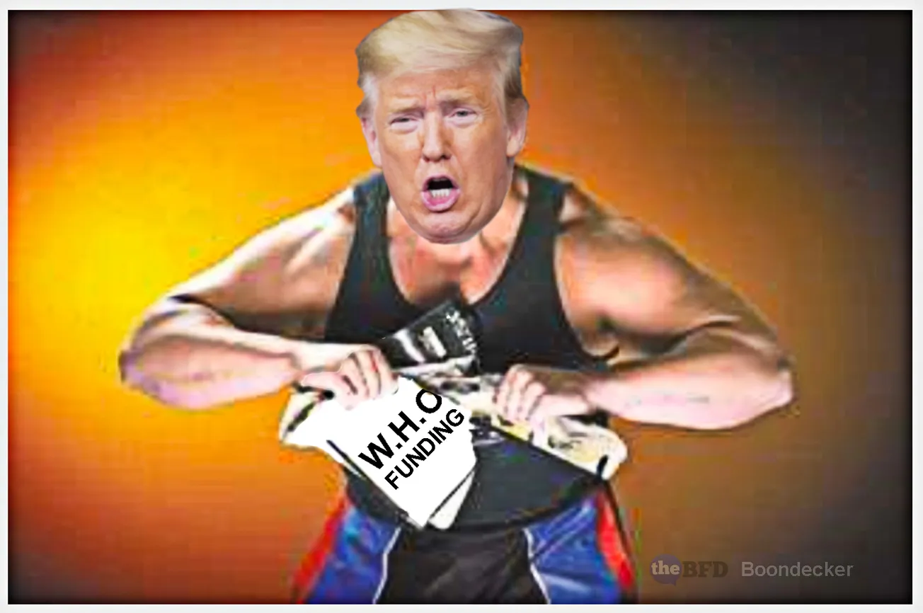 Trump Announces Defunding of World Health Organization