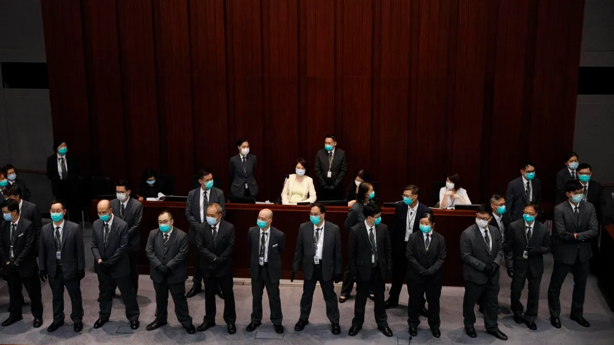 Beijing’s Bully-Boys in HK Parliament