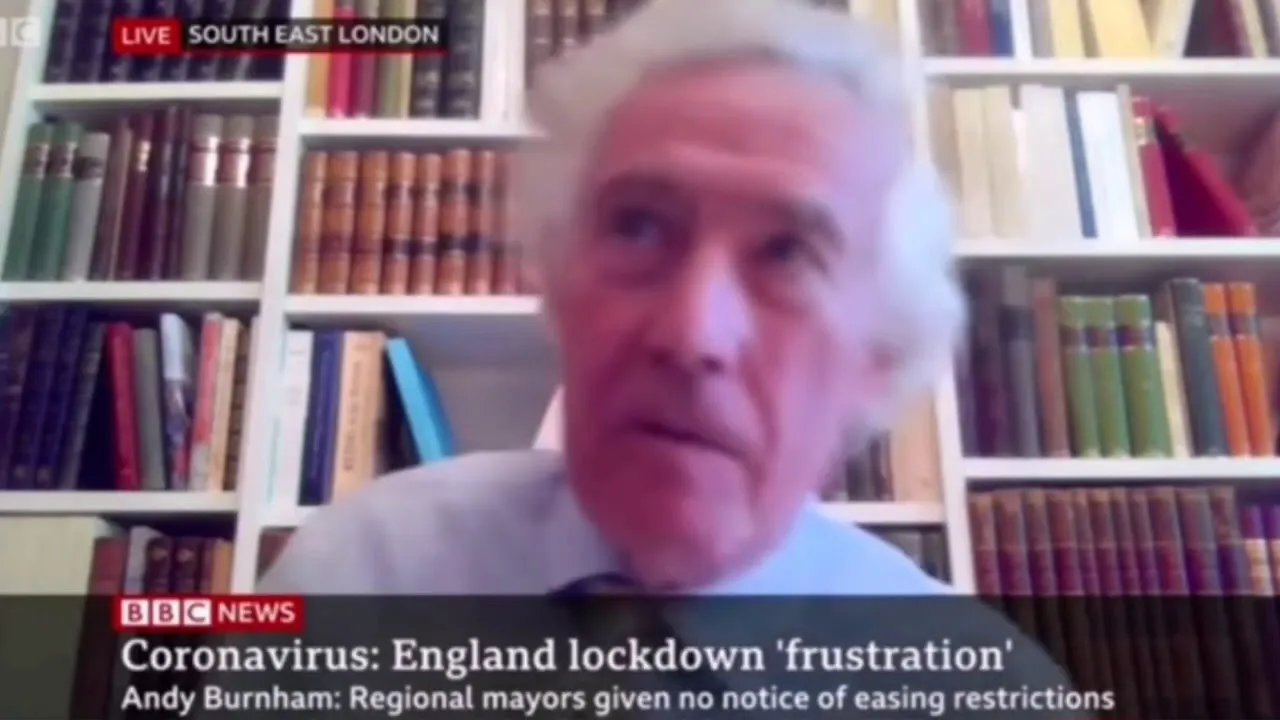 Lord Sumption Calls out BBC Reporter on UK Lockdown BBC News