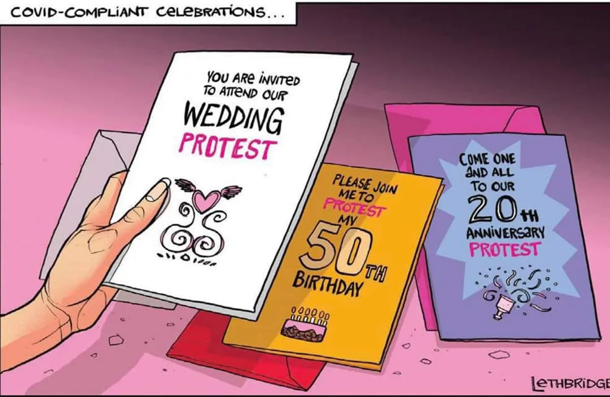 Pauline Hanson Blasts Protest Hypocrisy