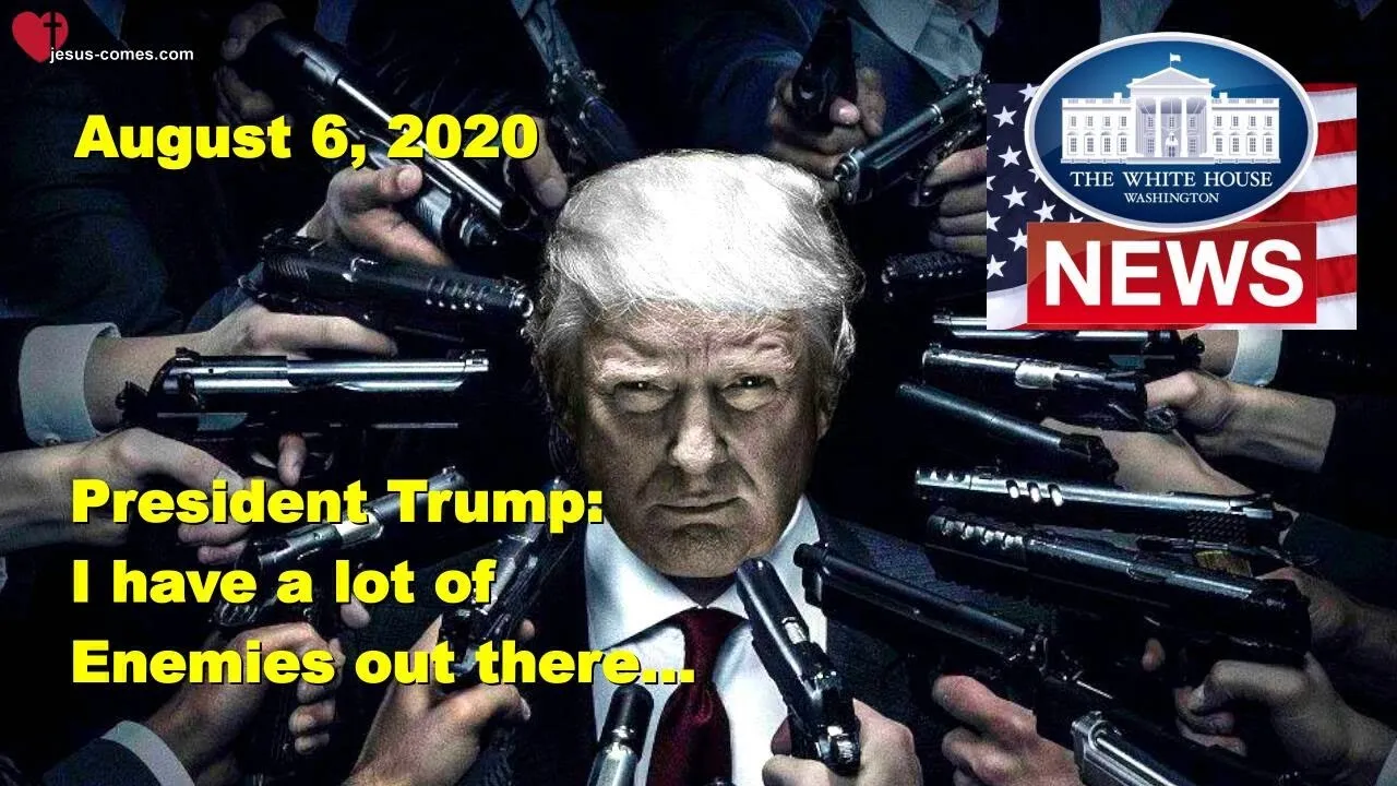 Excerpt of Donald Trump’s Speech… “I Have a Lot of Enemies Out There”