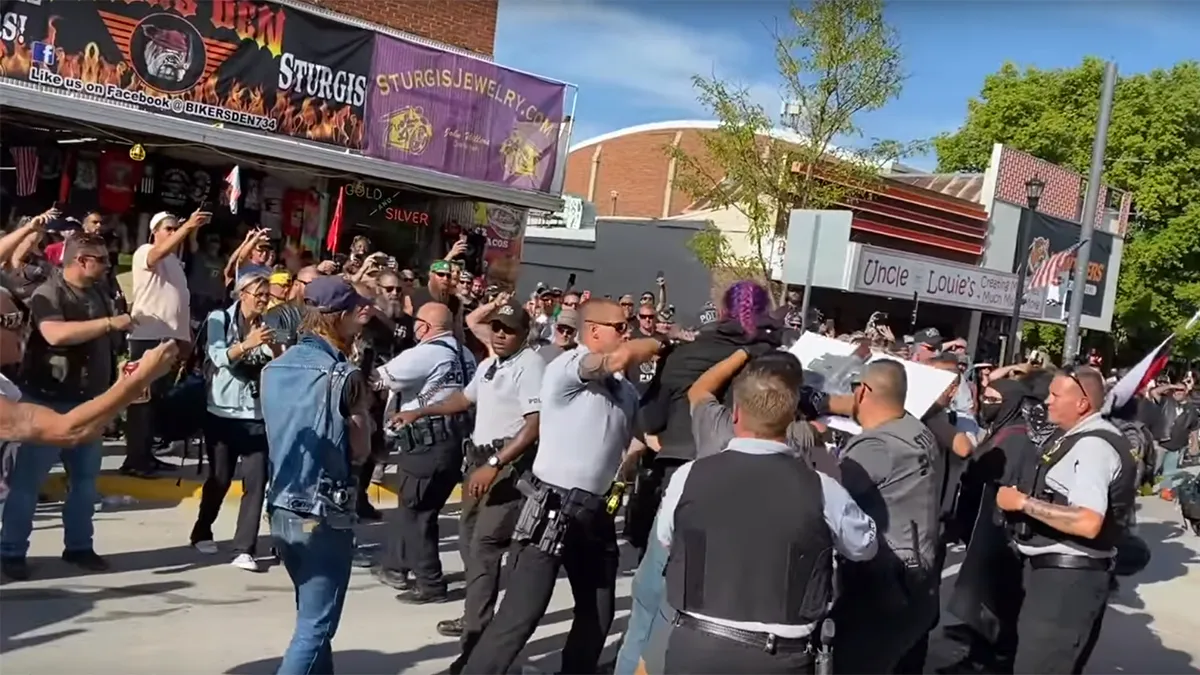 Antifa Crash Biker Rally. It Ends Just How You’d Expect