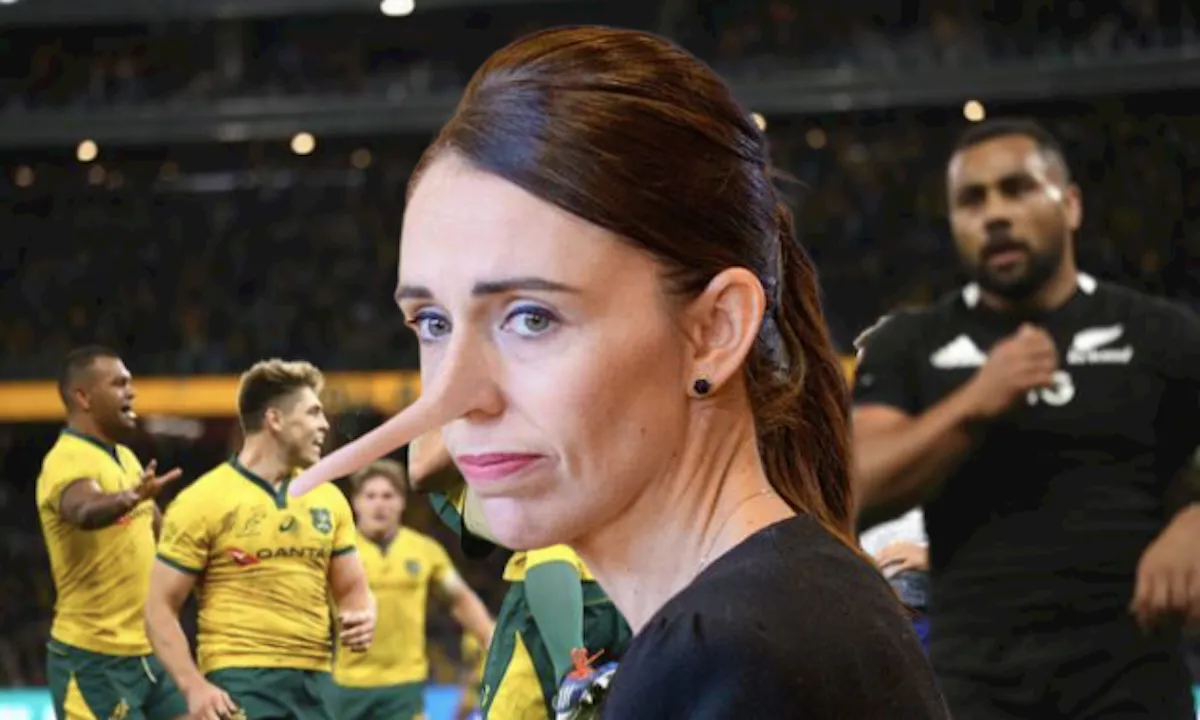 Ardern’s Pants on Fire over Rugby Debacle