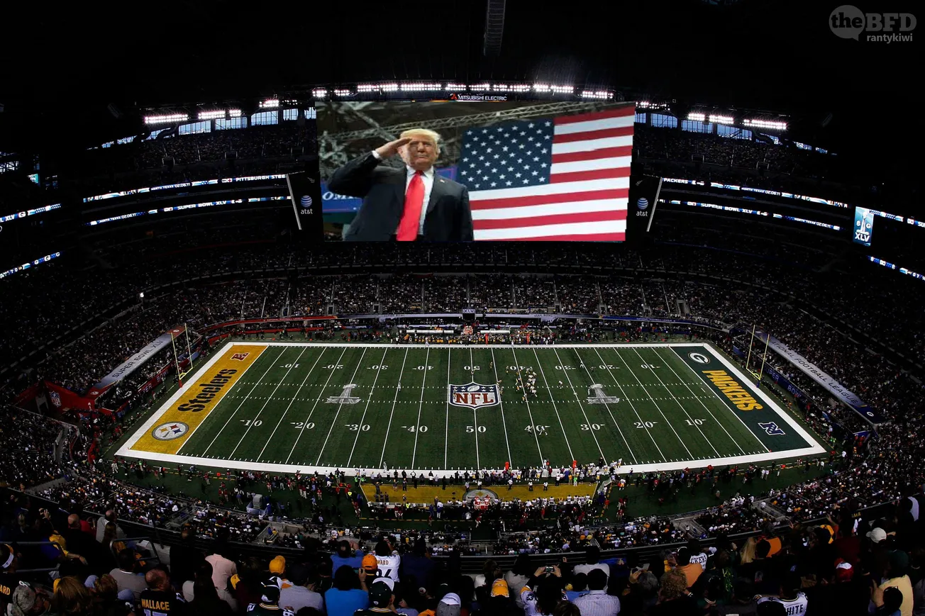 Please Stand for Your National Anthem…