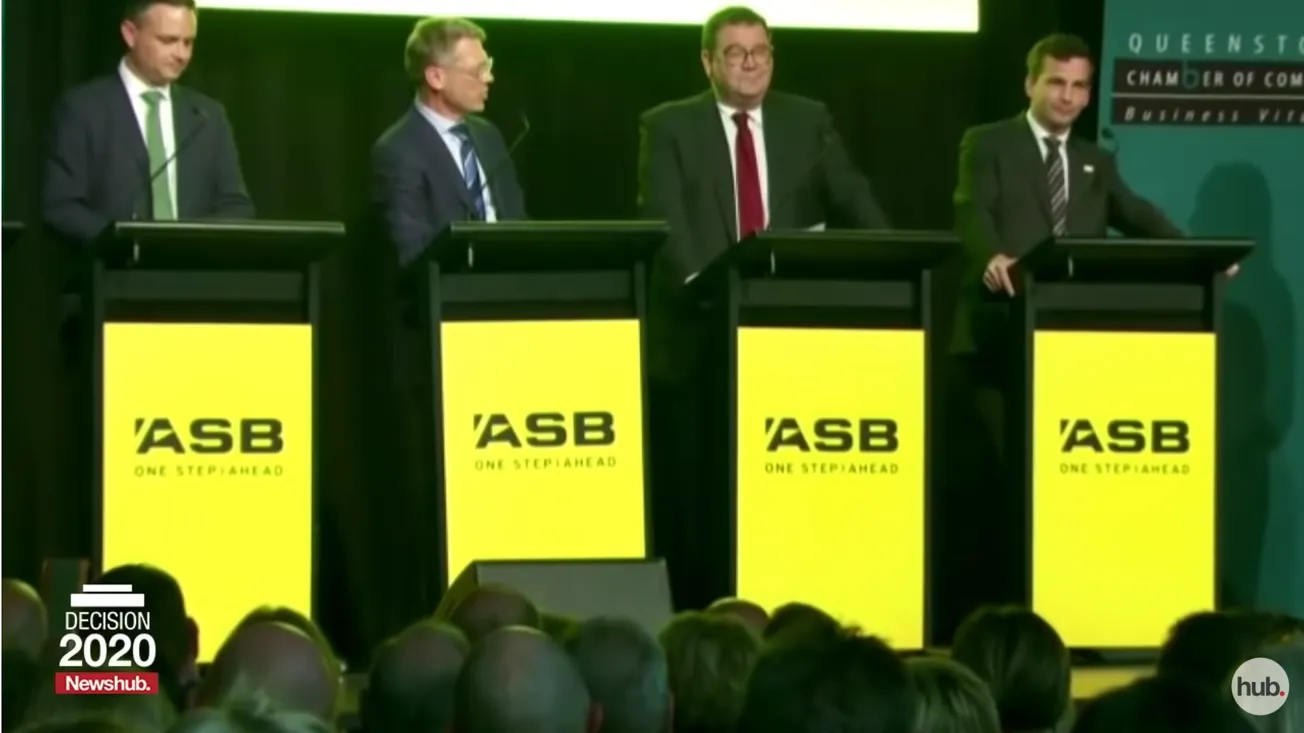 The ASB Great Debate: Grant Robertson, Paul Goldsmith, David Seymour, James Shaw and Fletcher Tabuteau