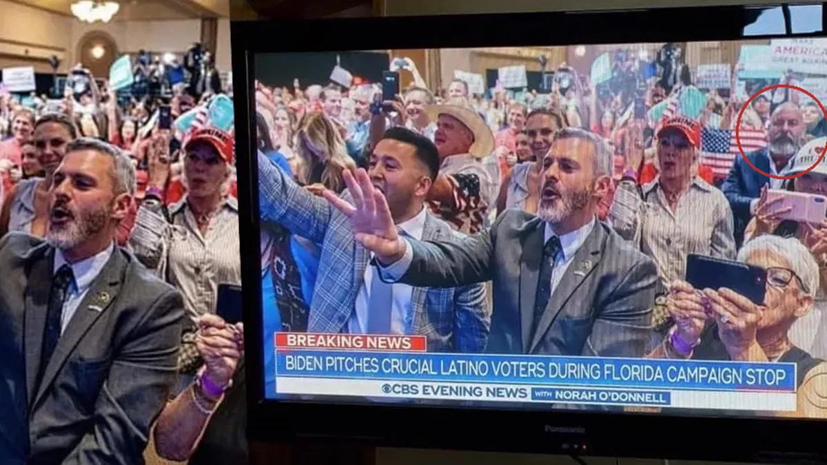 CBS Try to Pass off Latino Trump Rally as Biden Supporters