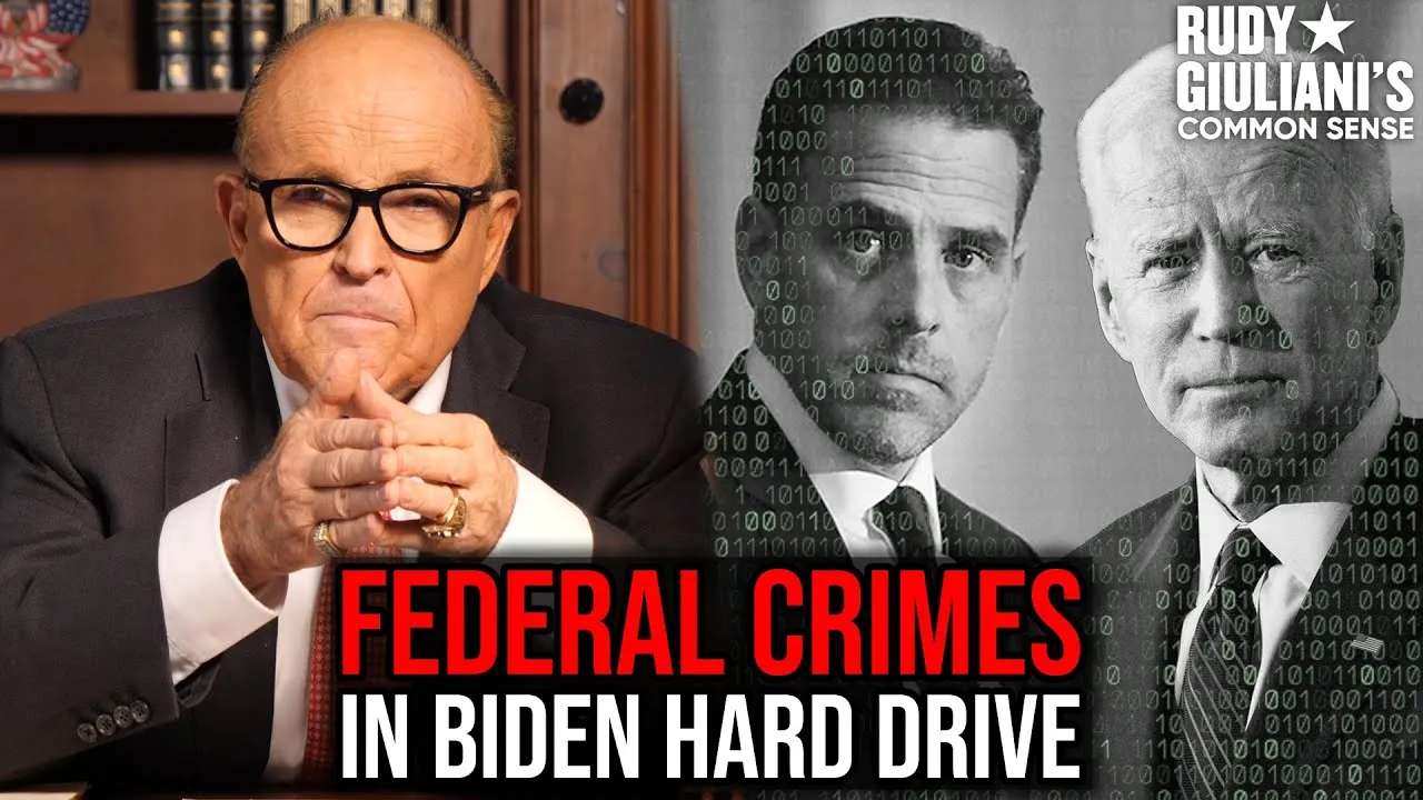 Federal Crimes Uncovered in Biden Hard Drive