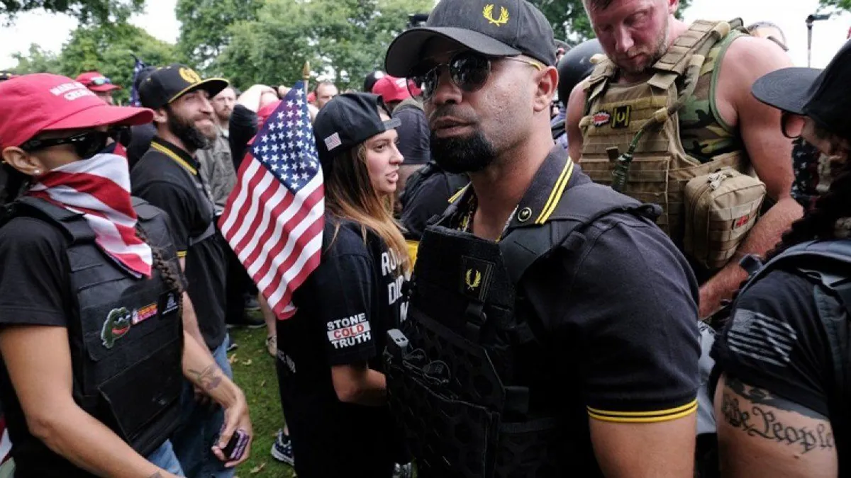 So What if the Proud Boys Lobbied a Political Party?