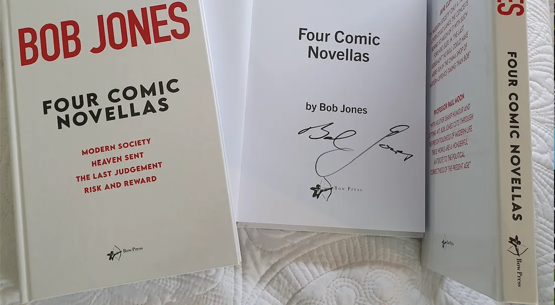 We Have THREE Signed First Edition Copies of Bob Jones’ Book to Give Away