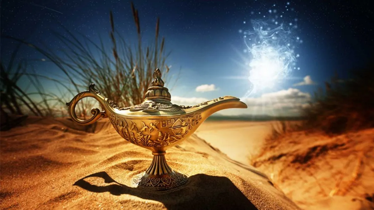 Genie Out of the Lamp