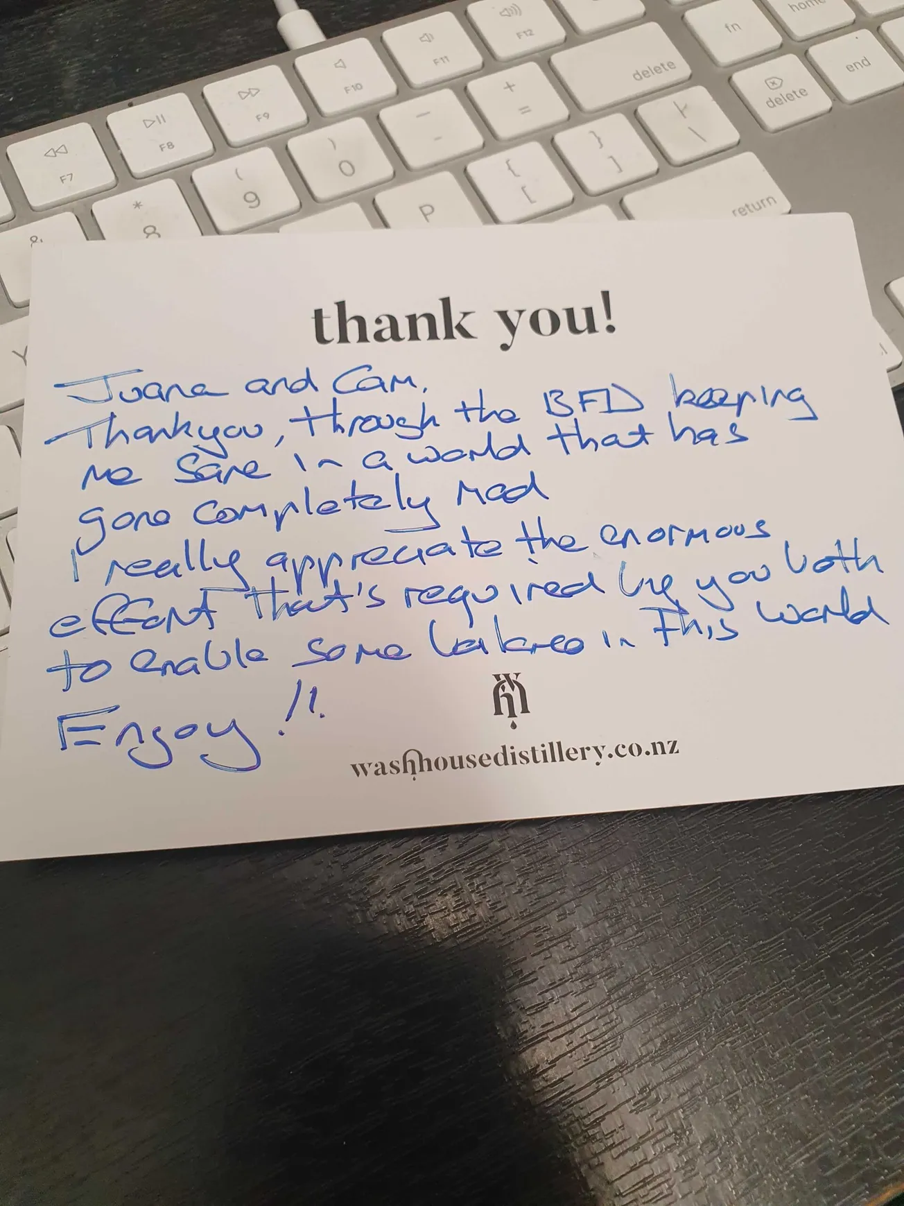 Supporting Those Who Support Us