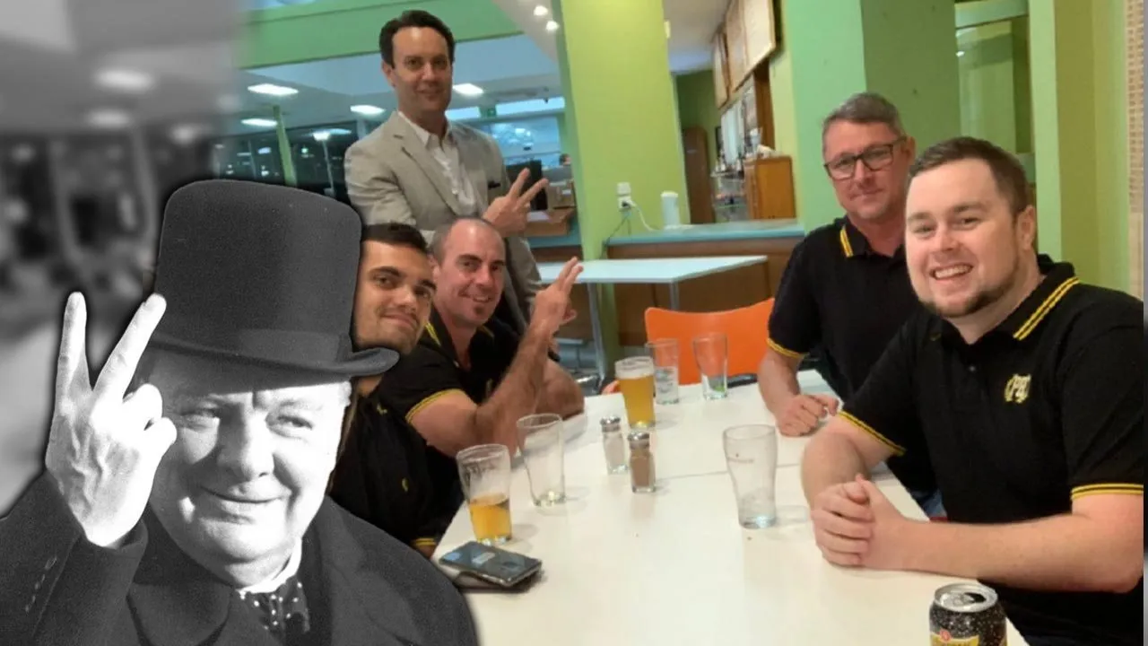 Is Dave Pellowe Happy to Be Photographed with Members of the Proud Boys?