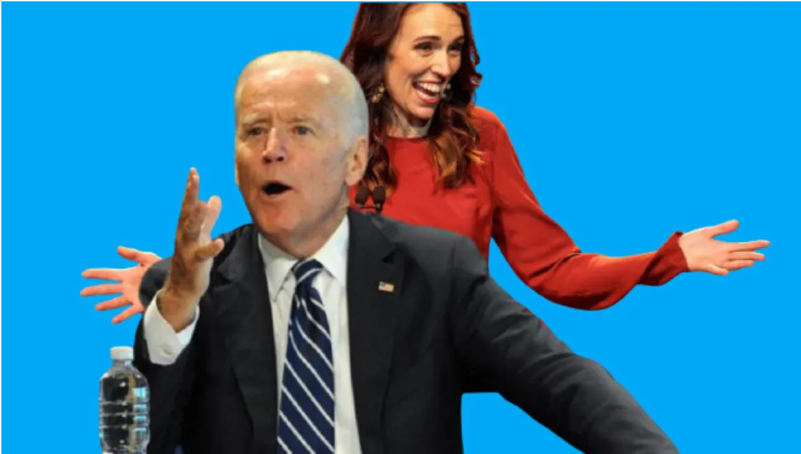 Ardern and Biden Bunkering Down