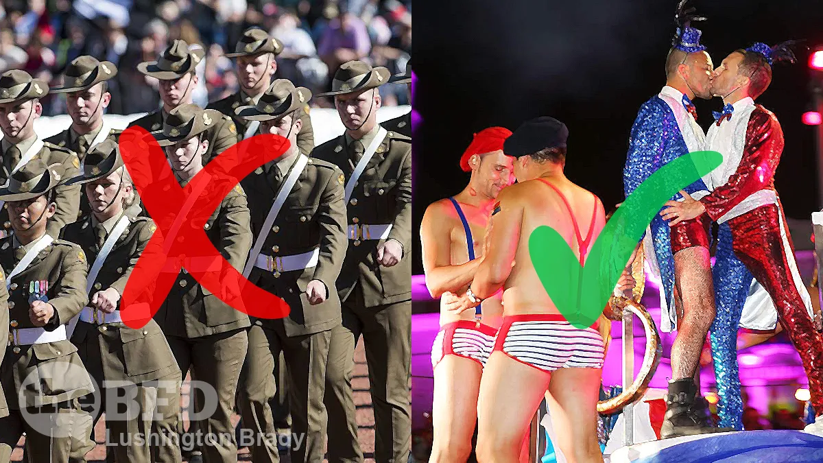 Gay Mardi Gras Prioritized over Anzac Day