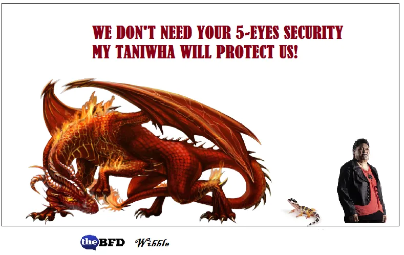 Dragon vs Taniwha