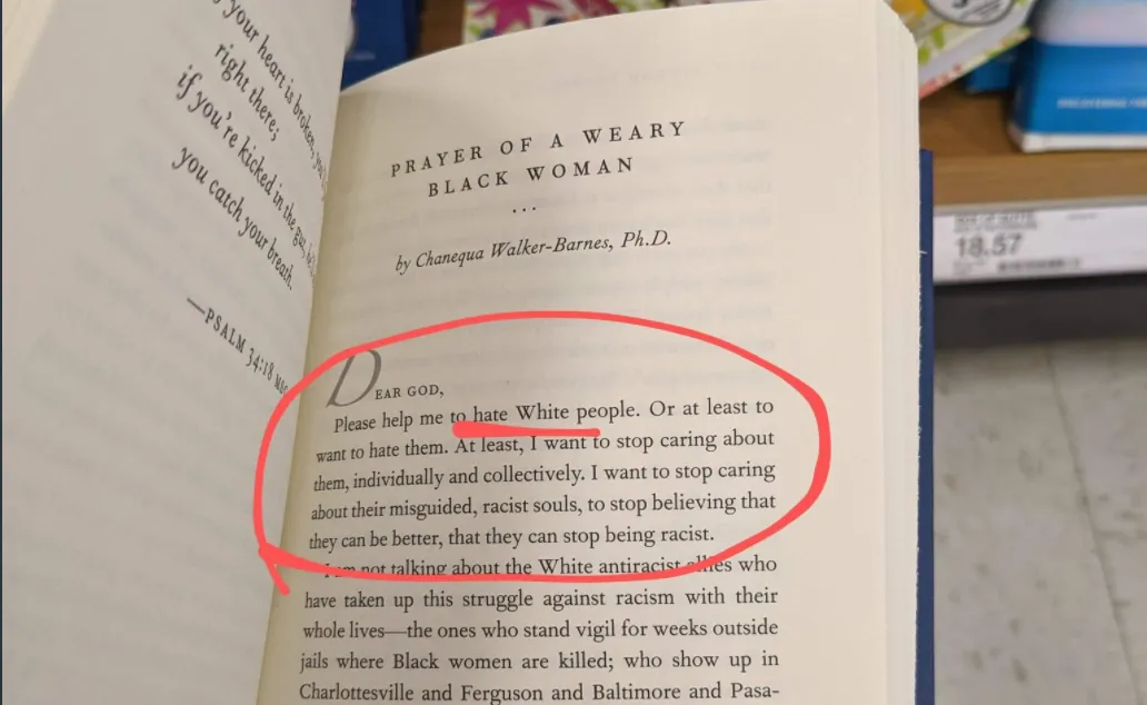 Target Sells Woke Prayer Book: ‘Dear God, Please Help Me to Hate White People.’