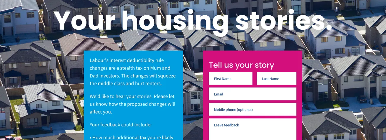 New Website to Hear Housing Stories