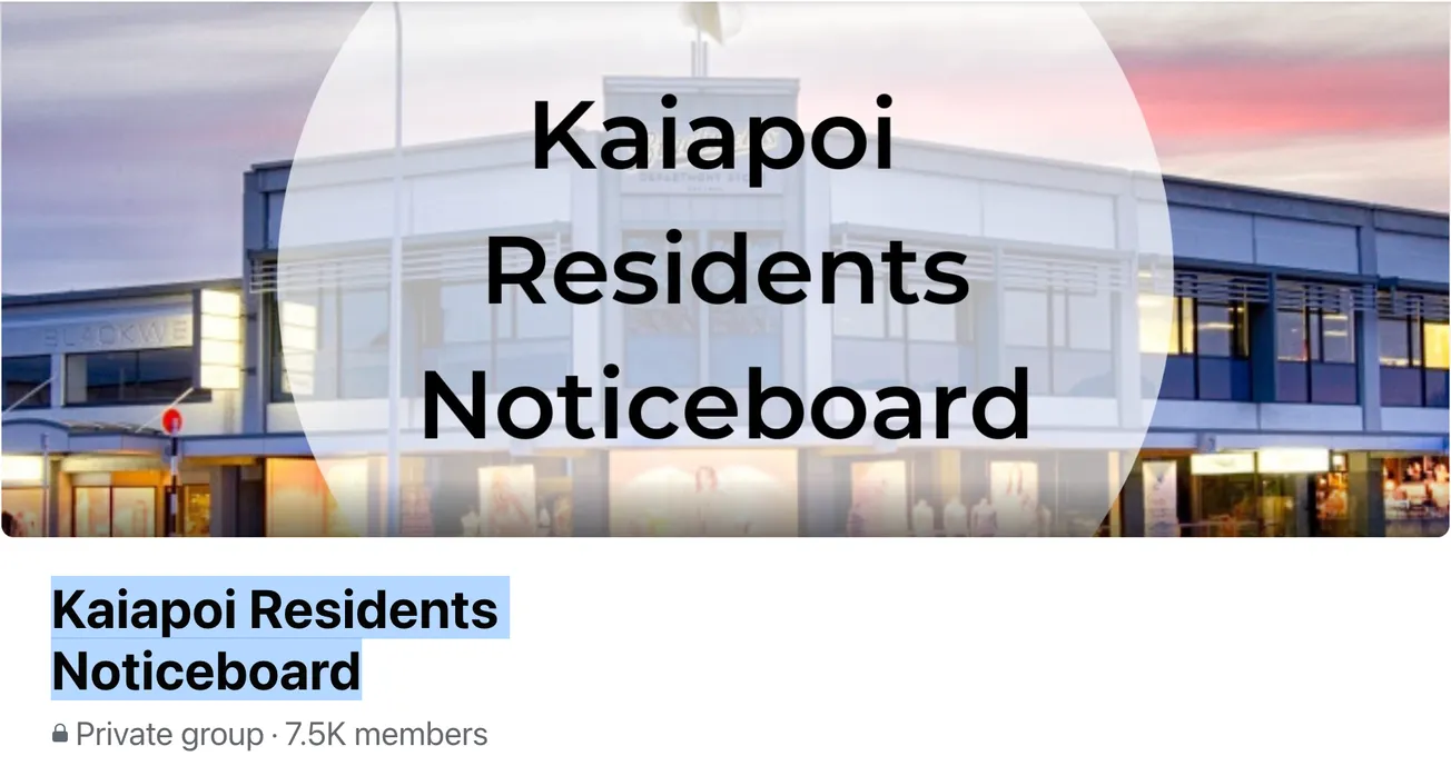 Kaiapoi Residents Noticeboard Must Stop the Bullying Now! *UPDATE