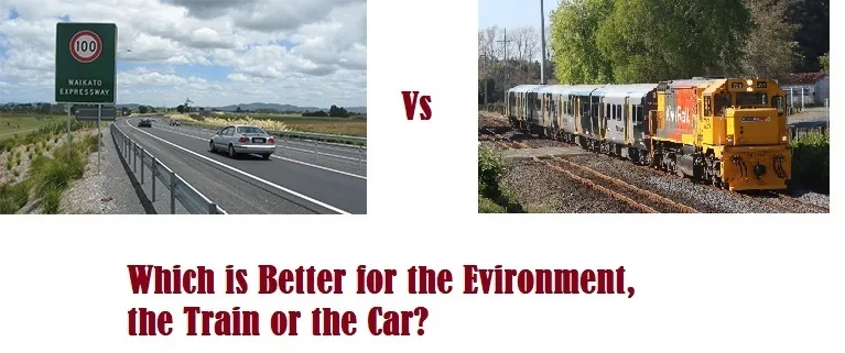 Which Is Better for the Environment, the Train or the Car?