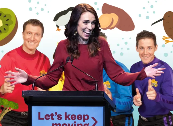 Jacinda’s Kindness Puts Wiggles before Kiwis