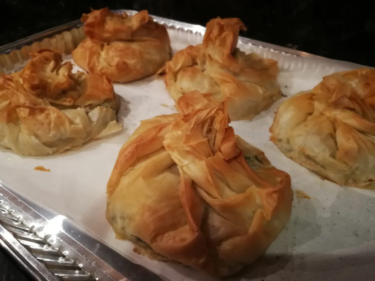 The BFD Food Column: Philo Spinach and Ricotta Parcels