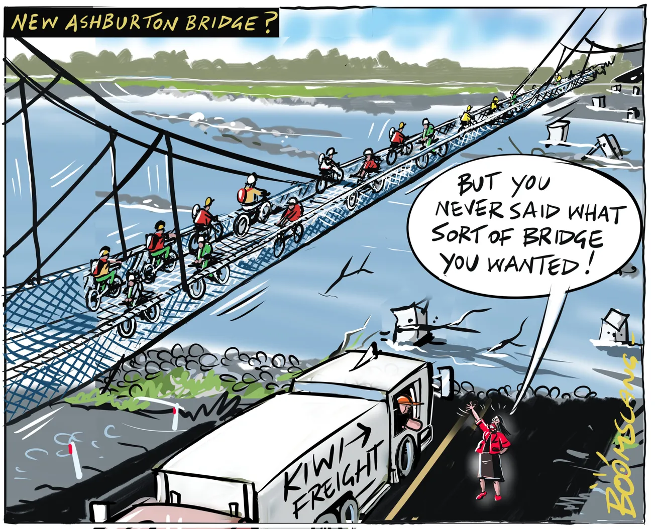 Free Taste: Cartoon by BoomSlang